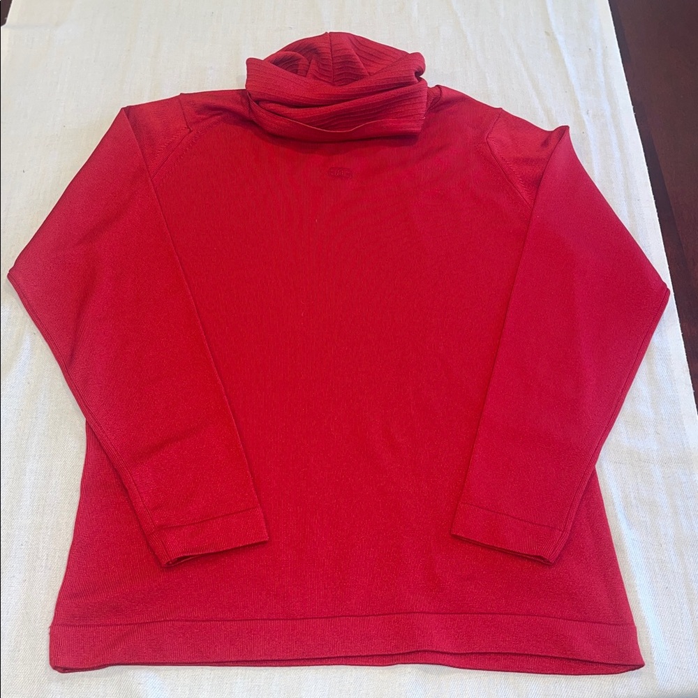 T0102116 Givenchy Sport turtleneck Red EUC SZ 38